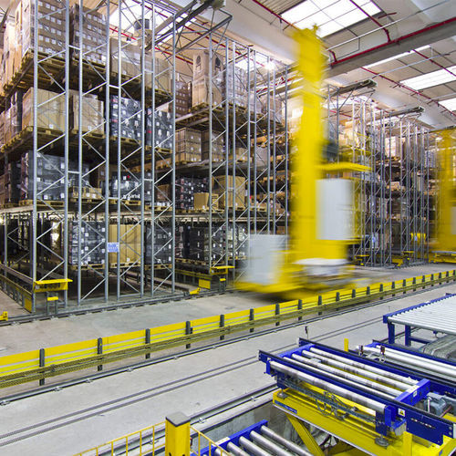 Système de rack pour entrepôt de stockage - Dalmine LS - à étagères / par accumulation / compact