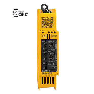 Contrôleur d'isolement pour système triphasé - ISOMETER® iso415R - BENDER GmbH & Co KG - pour réseau AC / AC/DC / DC
