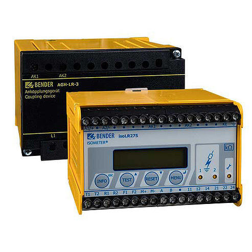 Contrôleur d'isolement pour réseau AC - ISOMETER® isoLR275 - BENDER GmbH & Co KG - AC/DC / DC / 4-20 mA
