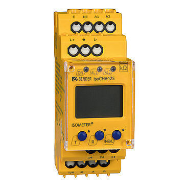 Contrôleur d'isolement DC - ISOMETER® isoCHA425 - BENDER GmbH & Co KG - RS485 / Modbus RTU