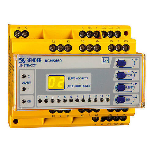 Système de surveillance du courant résiduel - LINETRAXX® RCMS460-L - BENDER GmbH & Co KG - en continu / numérique / multivoies