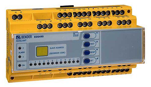Système de surveillance du courant résiduel - LINETRAXX® RCMS490-L - BENDER GmbH & Co KG - de transformateur / en continu / numérique