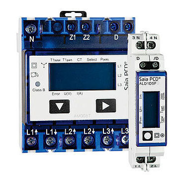 Compteur électrique monophasé - B93101 series  - BENDER GmbH & Co KG - triphasé / sur rail DIN / RS-485