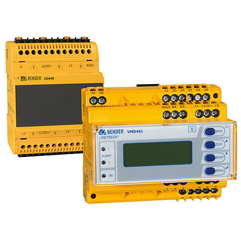 Relais de surveillance de fréquence - LINETRAXX® VMD461  - BENDER GmbH & Co KG - d'ordre de phases / d'absence de phases / de déséquilibre de phases