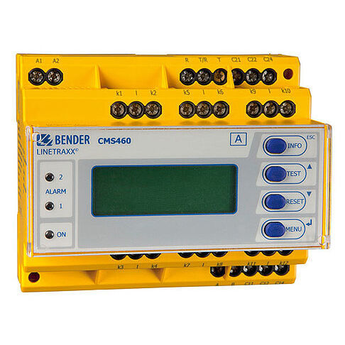Système de surveillance de courant - LINETRAXX® CMS460-D - BENDER GmbH & Co KG - de charge / pour la sécurité / de mesure