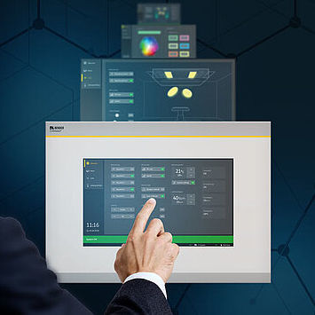Panneau de commande configurable - BENDER GmbH & Co KG - à écran tactile