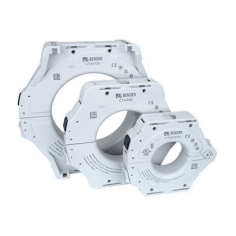 Transformateur de courant - LINETRAXX® CTAS series - BENDER GmbH & Co KG - à noyau divisé / sur rail DIN / ouvrable