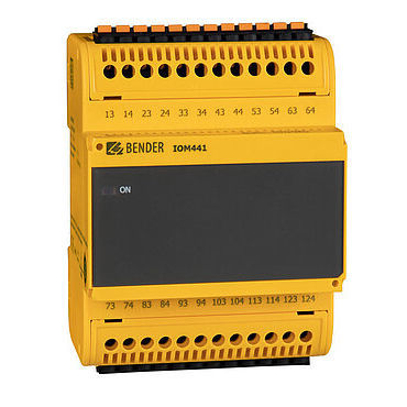 Module relais de commutation - IOM441 series  - BENDER GmbH & Co KG - à montage sur rail DIN