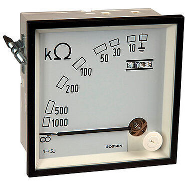 Instrument de mesure résistance électrique - BENDER GmbH & Co KG - électronique / industriel / pour réseau électrique