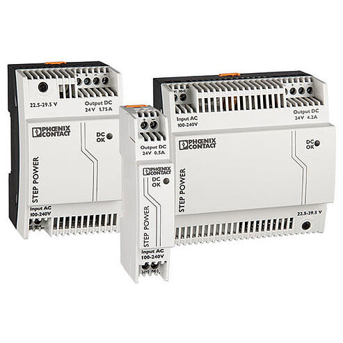 Unité d'alimentation électrique sur rail DIN - STEP-PS - BENDER GmbH & Co KG - AC/DC / régulée / à sortie simple