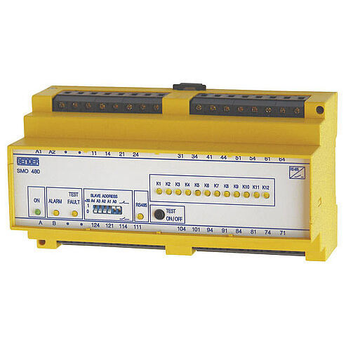 Convertisseur de signal numérique - SMO482 - BENDER GmbH & Co KG - sur rail DIN / RS485