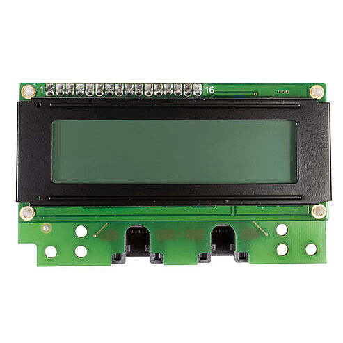 Module d'affichage à LED - DPM2x16FP - BENDER GmbH & Co KG - à matrice de points / monochrome / 16 x 2