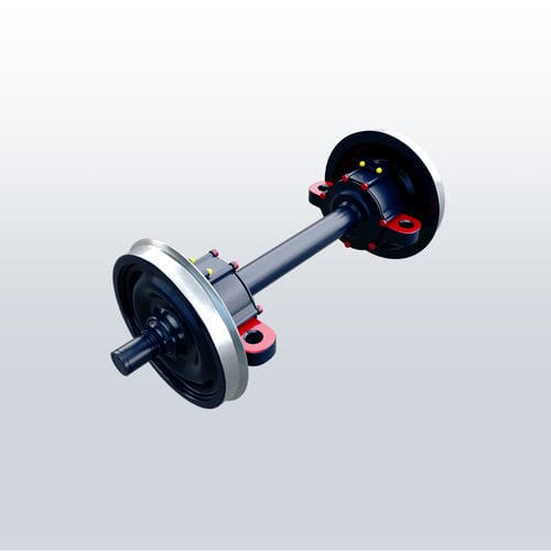 Essieu monté pour tramways - Wheelsets - MMR Group Sp. z o.o. - AAR / ISO