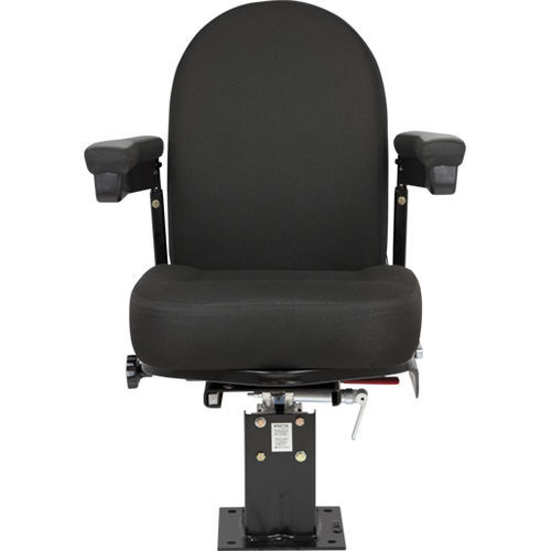 Siège de conducteur de train noir - 3300 series - BAULTAR SEATING SOLUTIONS - pour fret / écologique / ergonomique