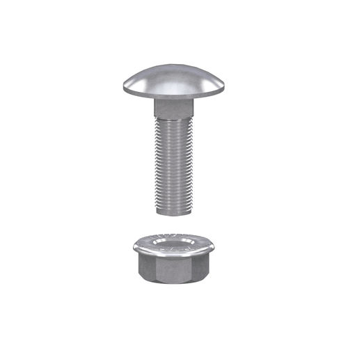 Vis à tête cylindrique - TCA612Z3 - INTERFLEX SL - en acier / bichromaté / zinguée
