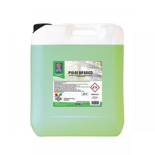 Détergent à base de solvant - P10-S5 BIFASE - Sepca Srl - multiusage / pour béton / pour l'électronique
