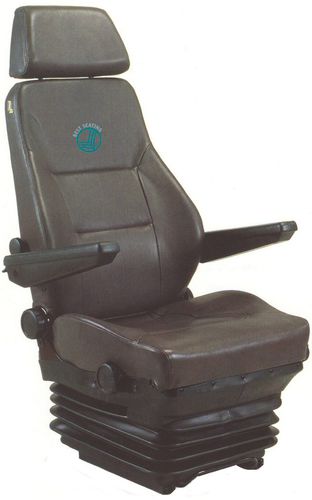 Siège de conducteur de train pneumatique - 1191 - Best Seating Systems GmbH - en tissu / noir / ajustable