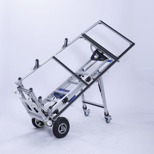 Chariot monte-escalier électrique - DM203L-200 + PS - D.M. SRL - brushless / pour marchandises / pliable