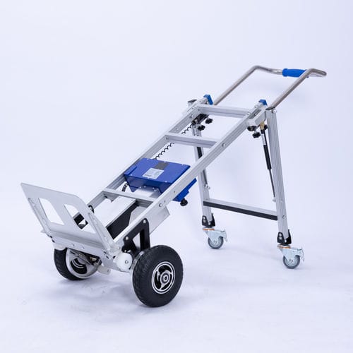 Chariot monte-escalier électrique - DM203L-200 - D.M. SRL - brushless / pour marchandises / pliable