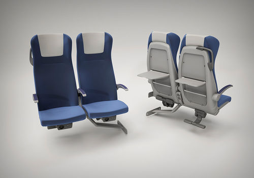 Siège passager de train première classe - LEAN1 - F.I.S.A. FABBRICA ITALIANA SEDILI AUTOFERROVIARI SRL - seconde classe / pour trains régionaux / pour trains à grande vitesse