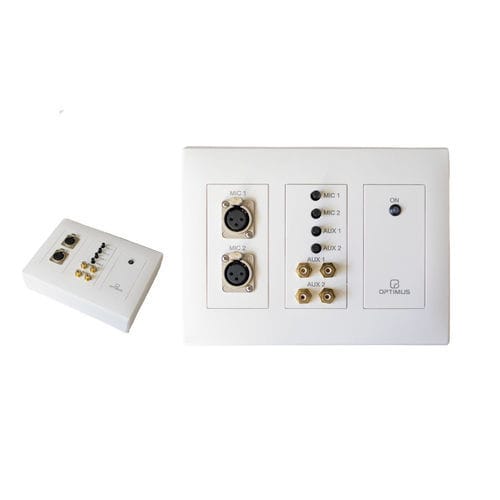 Pré-amplificateur de signal - PM-4P - Optimus - pour microphone / DC / montage