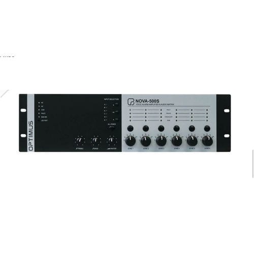 Amplificateur audio - NOVA-500S - Optimus - de puissance / pour microphone