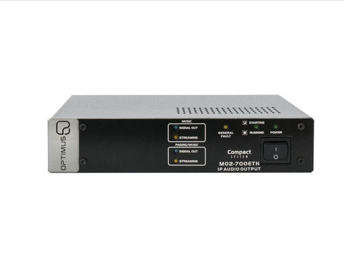 Convertisseur analogique - MO2-700ETH - Optimus - numérique / audio / Ethernet
