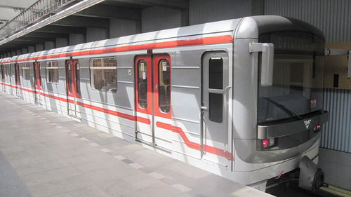 Porte de train coulissante - ELMESY - électrique / mécanique / à séparation d'urgence