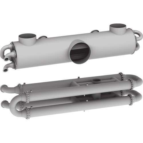 Échangeur de chaleur tubulaire - TC-PS series - Teplocom Ltd. - liquide / liquide / liquide / gaz / air/air