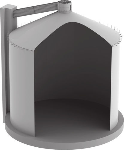 Silo de sucre - TC-SS - Teplocom Ltd. - à fond conique / soudé / avec extracteur