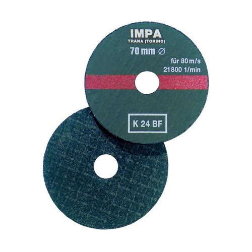 Disque à tronçonner pour tôle - Impa abrasivi - pour fonte / pour acier / pour acier inoxydable