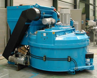 Bétonnière hydraulique - 4500 - Rometa S.A. - mobile / horizontale