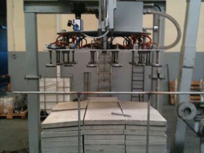 Ligne de production pour produits en béton - Rometa S.A. - automatique / à grande vitesse
