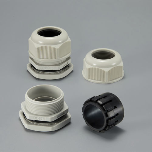 Presse-étoupe en nylon - PG-PA series - YUEQING YISEN ELECTRONIC TECHNOLOGY CO.,LTD. - IP66 / à filetage PG