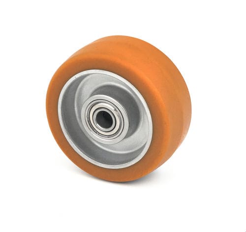 Roue à bandage - PA/100/1K – 300 Kg  - MARBA - en aluminium / à billes / élastique