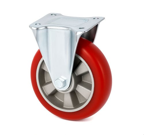 Roue à bandage - BU/MPAE/200/K –600 Kg - MARBA - en aluminium / en polyuréthane / de plaques