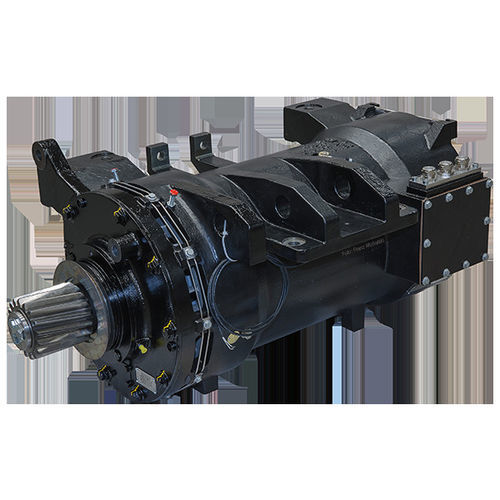 Moteur de traction ferroviaire asynchrone - TME 32-43-4 - TSA - AC / refroidi par air