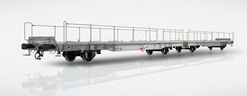 Transporteur à roues - Laaers L04A - Greenbrier Europe - pour conteneur
