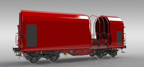 Transporteur à roues - Shimmns ttu 728 - Greenbrier Europe - pour la sidérurgie / de bobine
