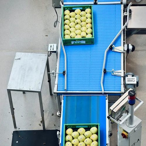 Ligne de tri et d'alimentation - rails