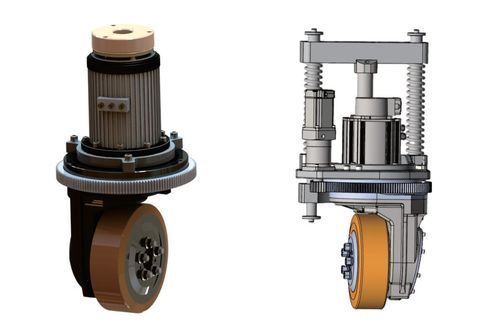 Roue motrice pour robot mobile autonome - PR series - Suzhou Honpine Precision Industry Co., Ltd. - pour véhicules / pour AGV / pour applications industrielles