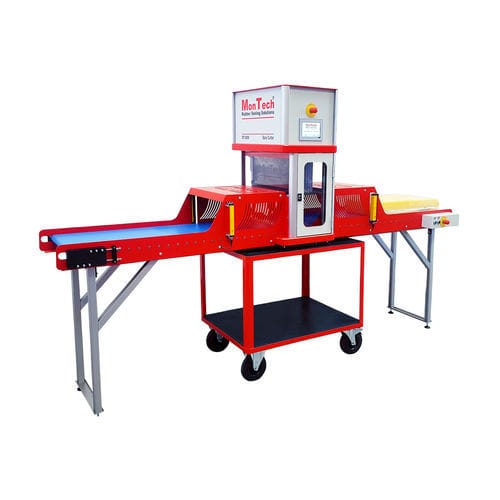Machine de découpe à lame - CP 3000 AUTO - MonTech Werkstoffprüfmaschinen GmbH - pour caoutchouc / d'échantillons / monophasée