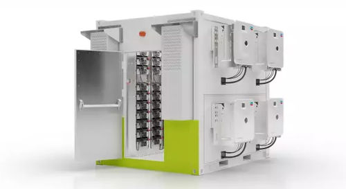 Système de stockage d'énergie lithium - TPS HV 80 E - TESVOLT AG - en container / d'extérieur
