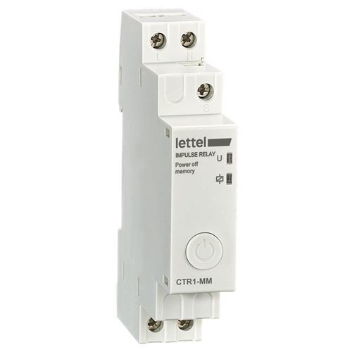 Relais électromécanique bistable - CTR1-M - Lettel - DC / AC / sur rail DIN