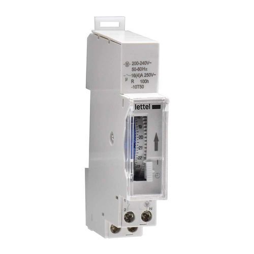 Interrupteur horaire mécanique - CTS1-J1A - Lettel - analogique / sur rail DIN