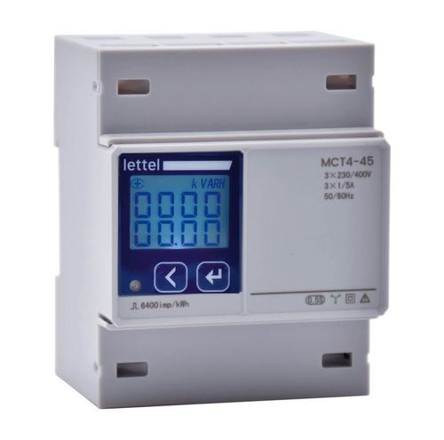 Compteur d'énergie électrique triphasé - MCT4-x5 - Lettel - sur rail DIN / numérique / Modbus