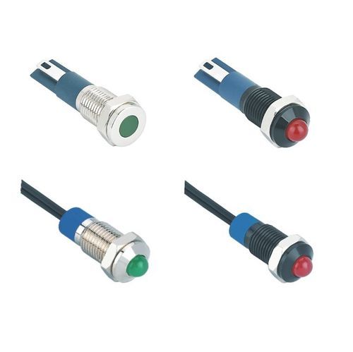Voyant à LED - SVEM8 series - Lettel - monté sur panneau / IK06 / IP67