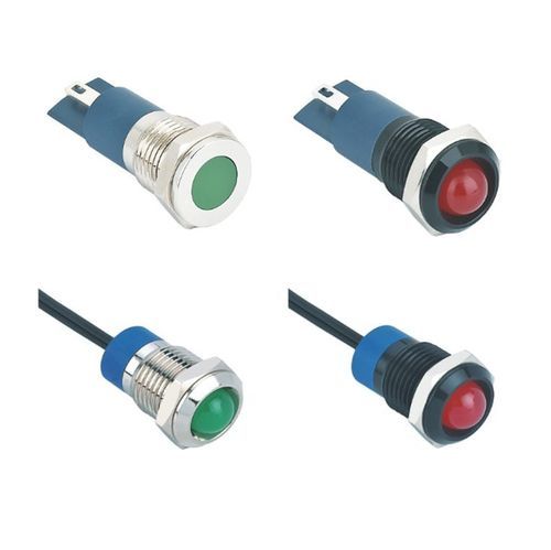 Voyant à LED - SVEM12 series - Lettel - monté sur panneau / anti-vandale / auto-extinguible