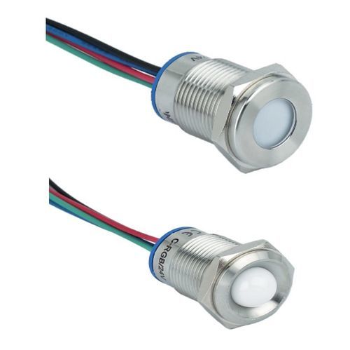 Voyant à LED - SVEM16 TRI LED - Lettel - monté sur panneau / IP67 / résistant à la corrosion