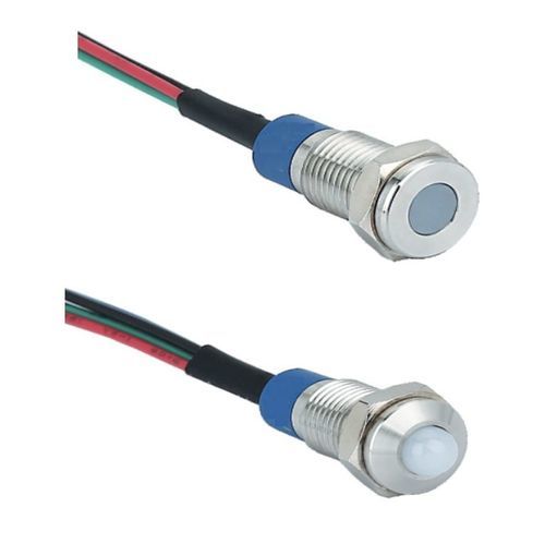 Voyant à LED - SVEM8 series - Lettel - monté sur panneau / auto-extinguible / IK06